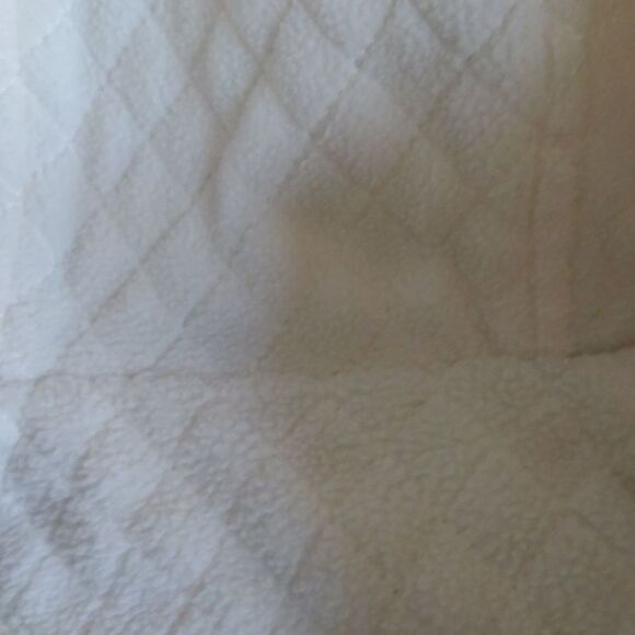 IZOD reversible cream off white weather resistant jacket, fleece interior XS - Picture 4 of 10